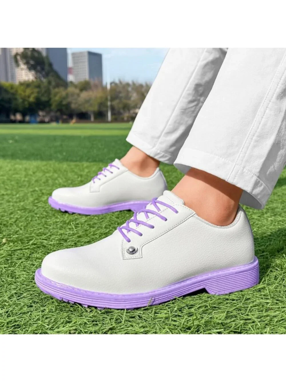 Spikeless Women's Golf Shoes - Stylish Sports Sneakers for Walking & Playing